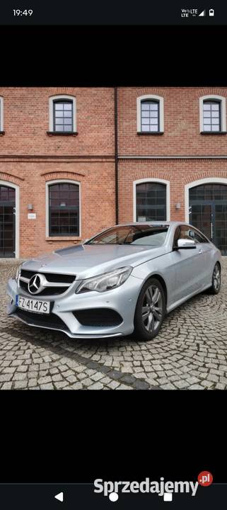 Mercedes benz klasa e 250 coupe automat Zielona Góra