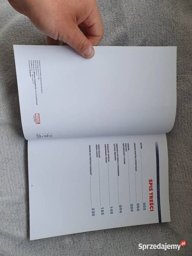 Venom kontra SpiderMan Wielkie Pojedynki Marvela