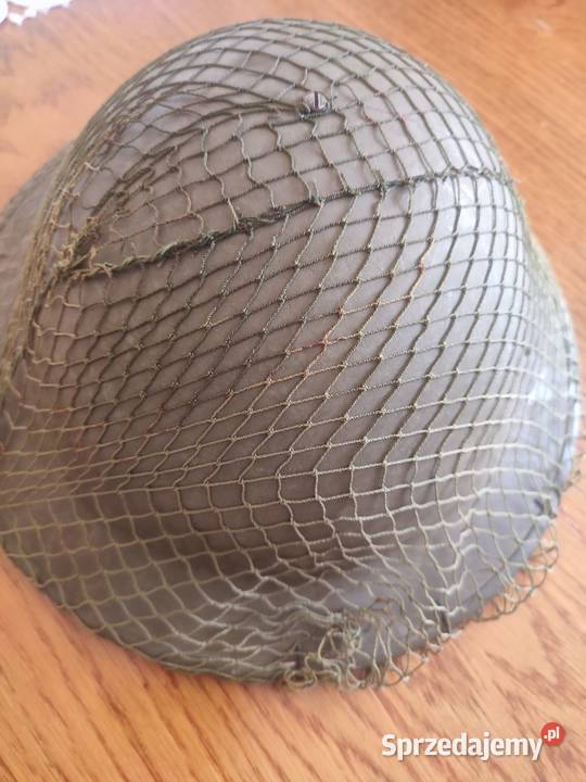 Hełm angielski z 1942 r Antyki, Sztuka, Kolekcje Dulcza Wielka