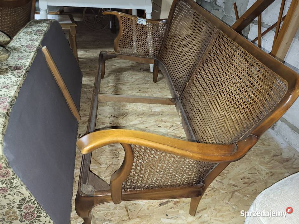 Sofa stylowa 3 osobowa vintage antyk chippendale Sypniewo