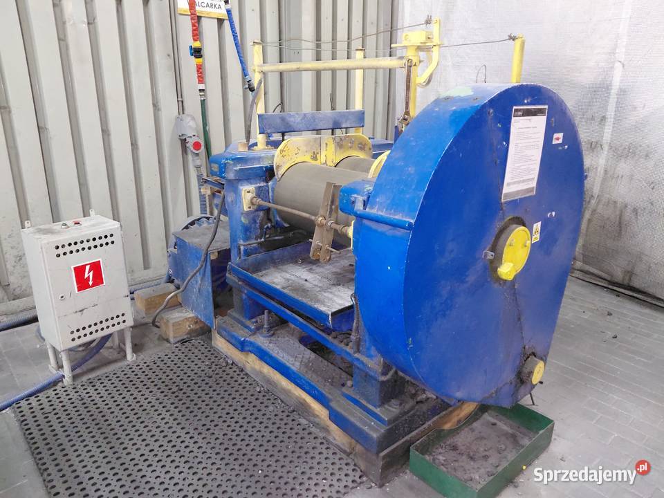 Walcarka do gumy wulkanizacyjna COMERIO ERCOLE Produkcja Piaseczno