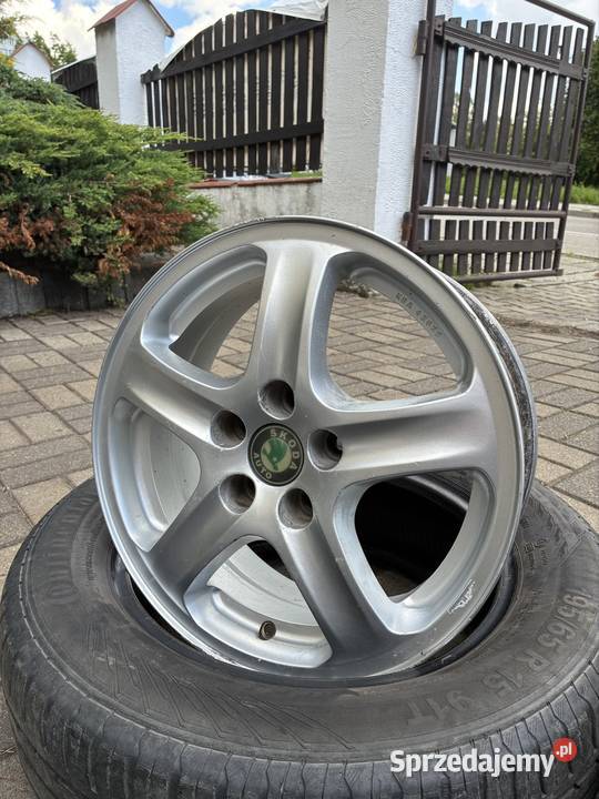 Felgi aluminiowe 15 skoda 5x100 Mikołów