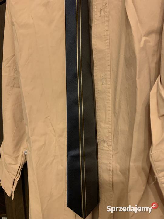 Krawat męski dwukolorowy wąski hand nade Częstochowa