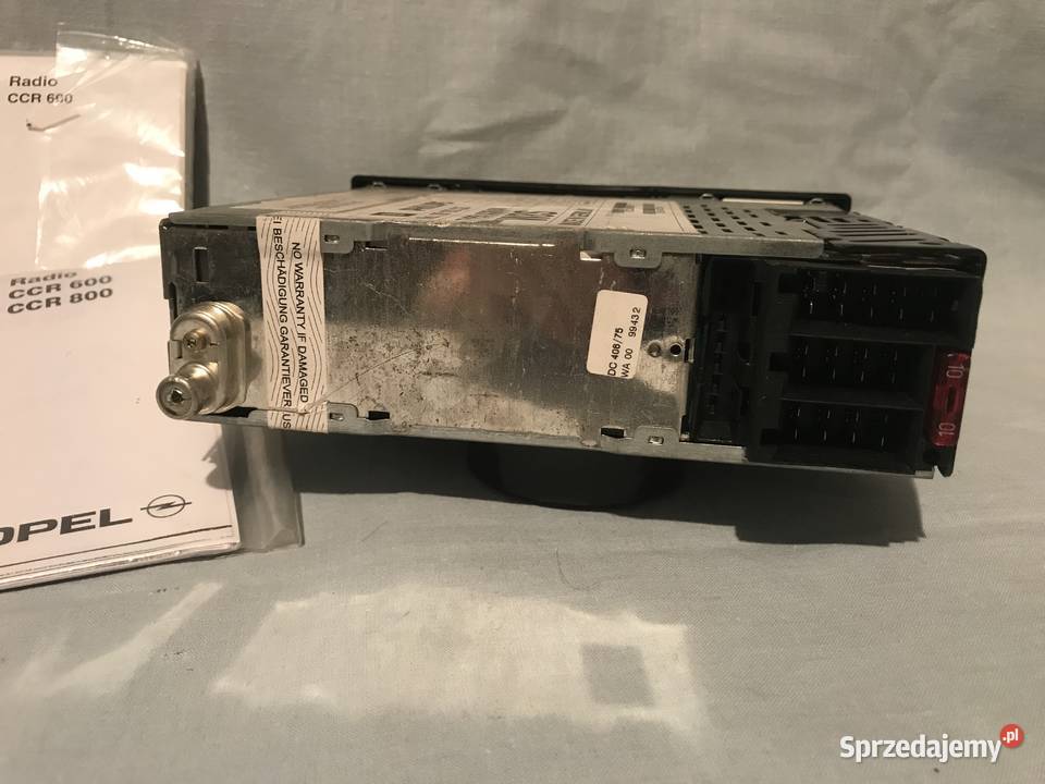Radioodtwarzacz i zmieniarka CD do opla Elektronika śląskie Dąbrowa Górnicza