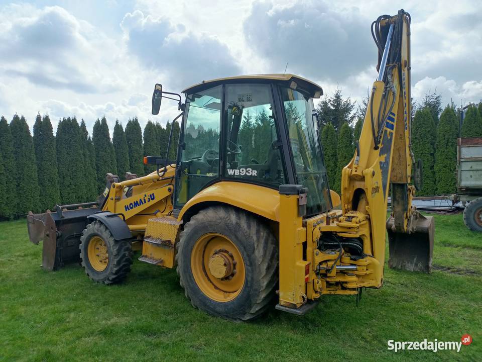 Koparko ładowarka Komatsu WB 93 łódzkie Opoczno
