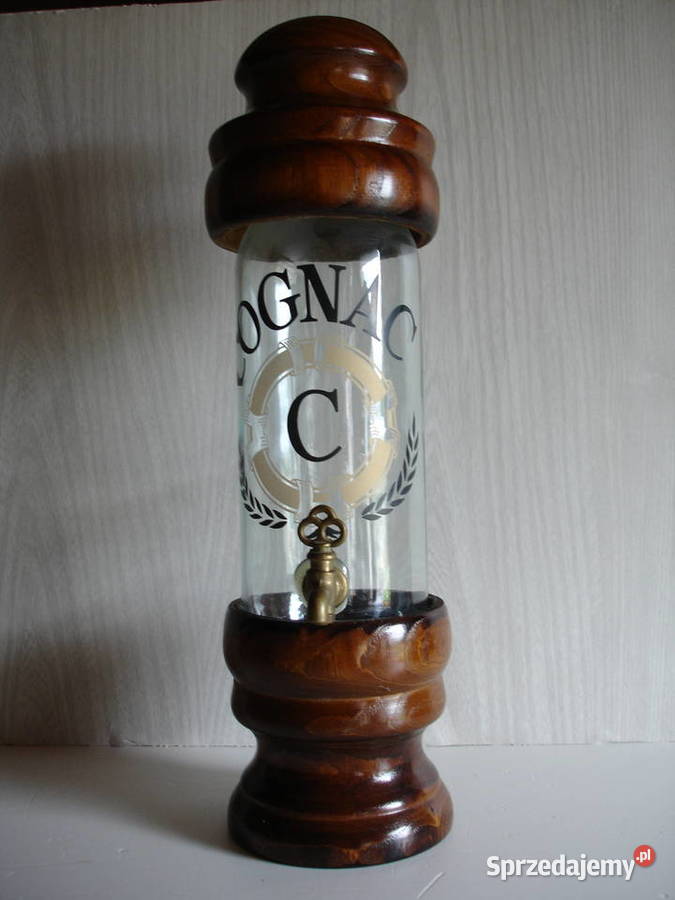 Butelka COGNAC z kranikiem sprzedam