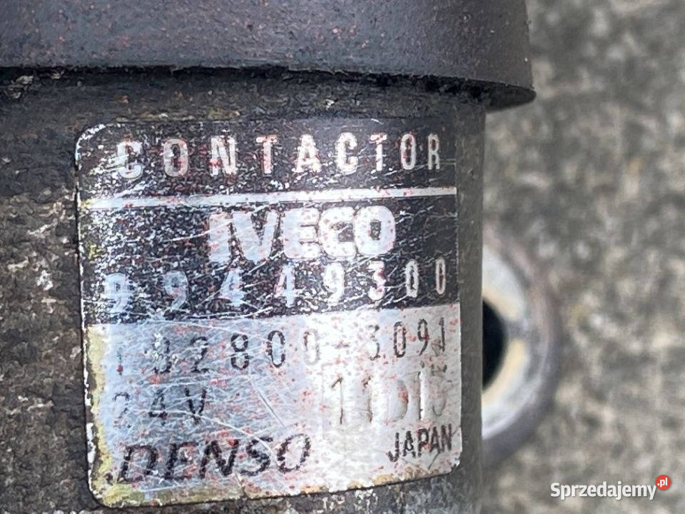 Zawór Cewka Iveco Denso 1828003091 99449300 lubuskie Maszewo