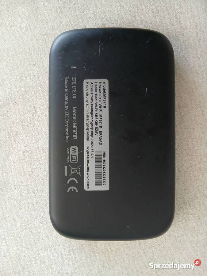 Modem przenośny WiFi na kartę sim ZTE Inowrocław