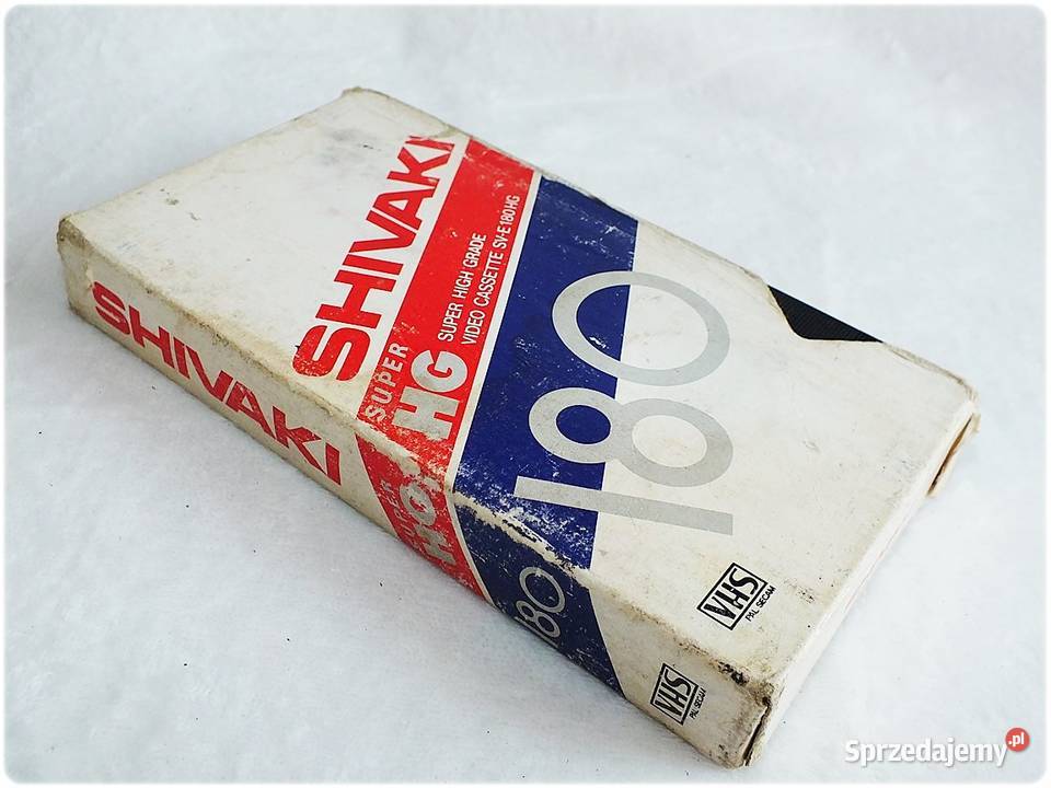 Kaseta VHS GoldStar 180 minut Filmy Epidemia Żary