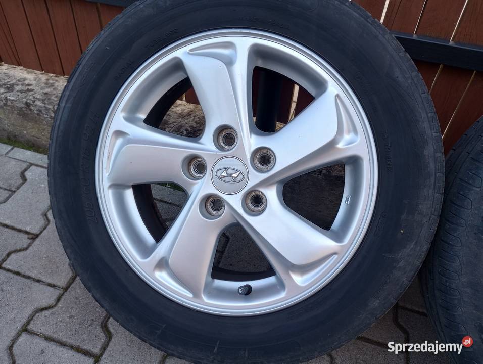 Alufelgi 16 5x1143 et45 Oryginalne Hyundai Honda kujawsko-pomorskie Włocławek