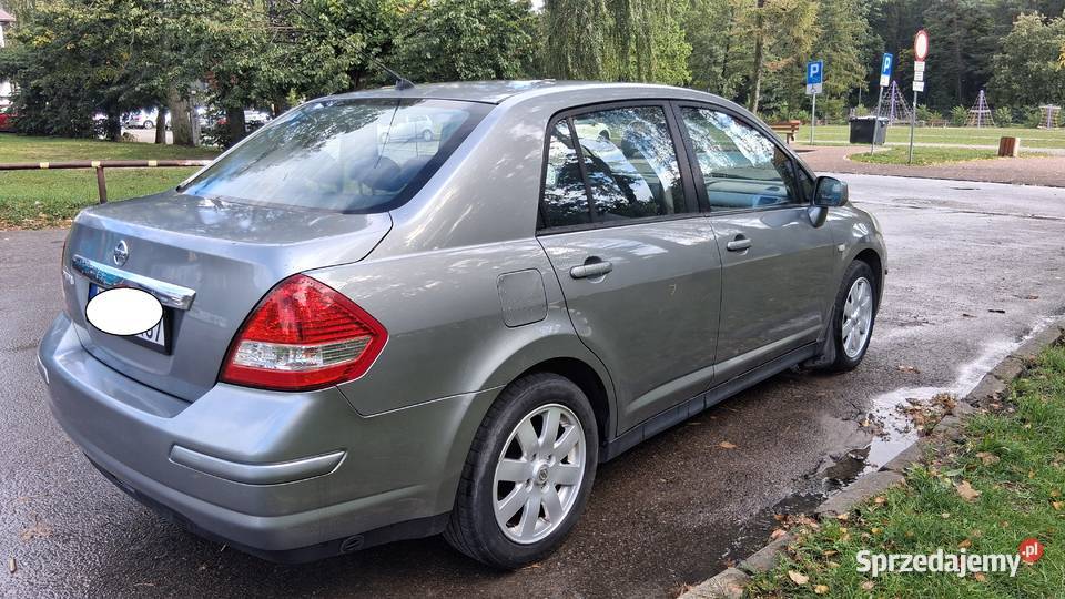 Nissan Tiida 2008r 16BLpgKlimaZarej lubelskie Poniatowa