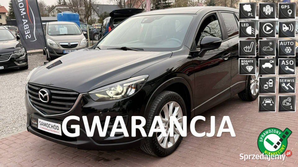 Mazda CX5 Gwarancja Serwis ASO Super Stan BLIS I ESP CX-5 Sade Budy sprzedam