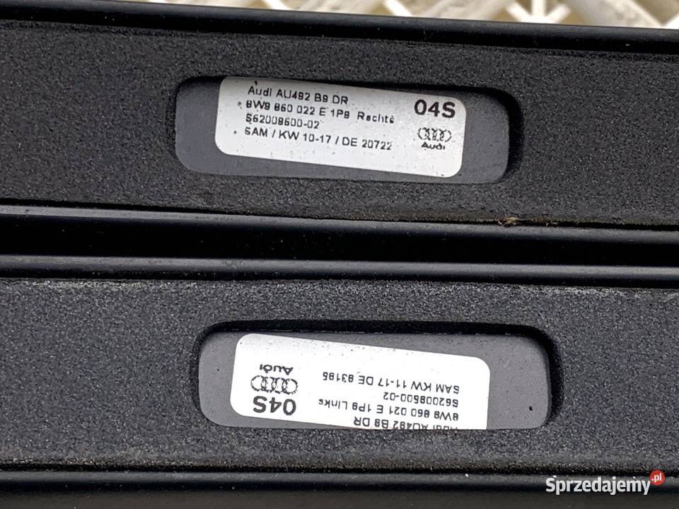 RELINGI DACHOWE KOMPLET AUDI A4 B9 Kombi