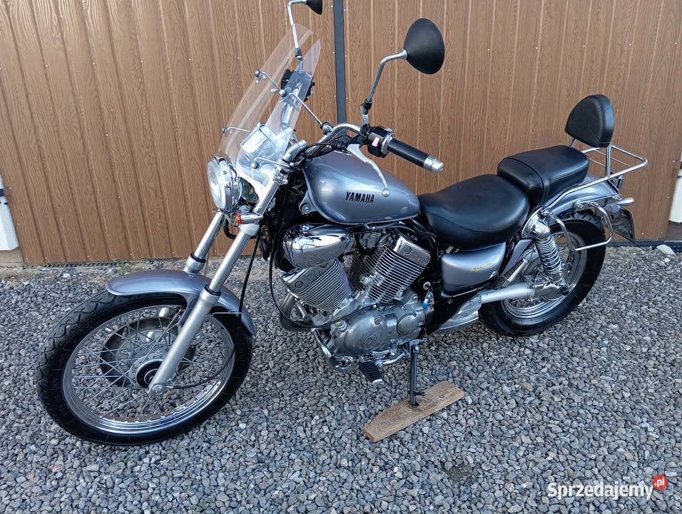 Yamaha Virago 535 z Niemiec stan bagażnik