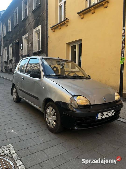 Fiat Seicento 11 zdrowy sprawny zamiana Rok produkcji 2003 Mysłowice sprzedam