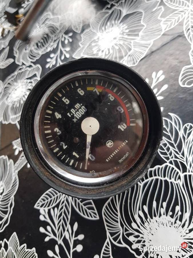 CzechosłowackiZegar obrotomierz JAVAJawa De Luxe Części motocyklowe Gorzów Wielkopolski sprzedam
