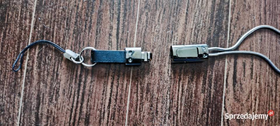 Metalowa smycz z odpinaną końcówką 45