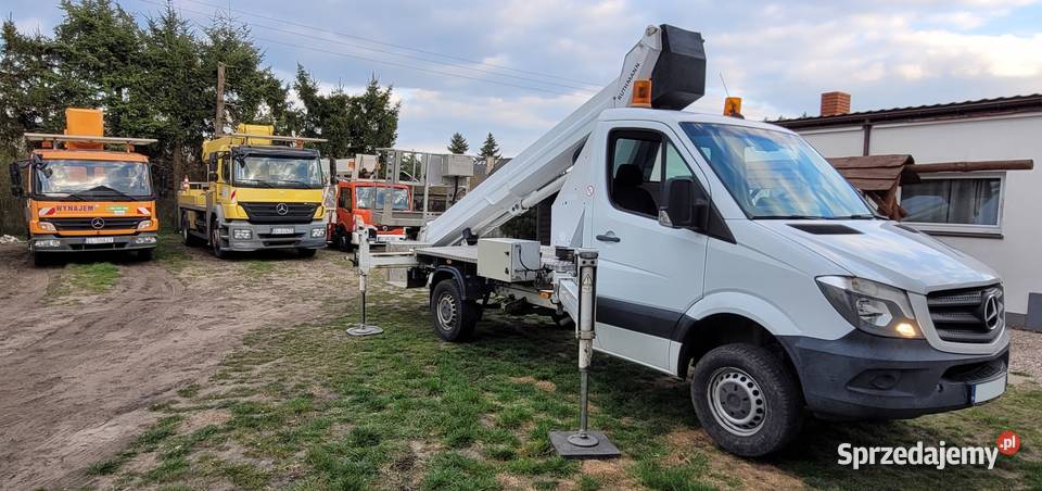 Podnośnik koszowy 27 m 35t Ruthmann TB 270