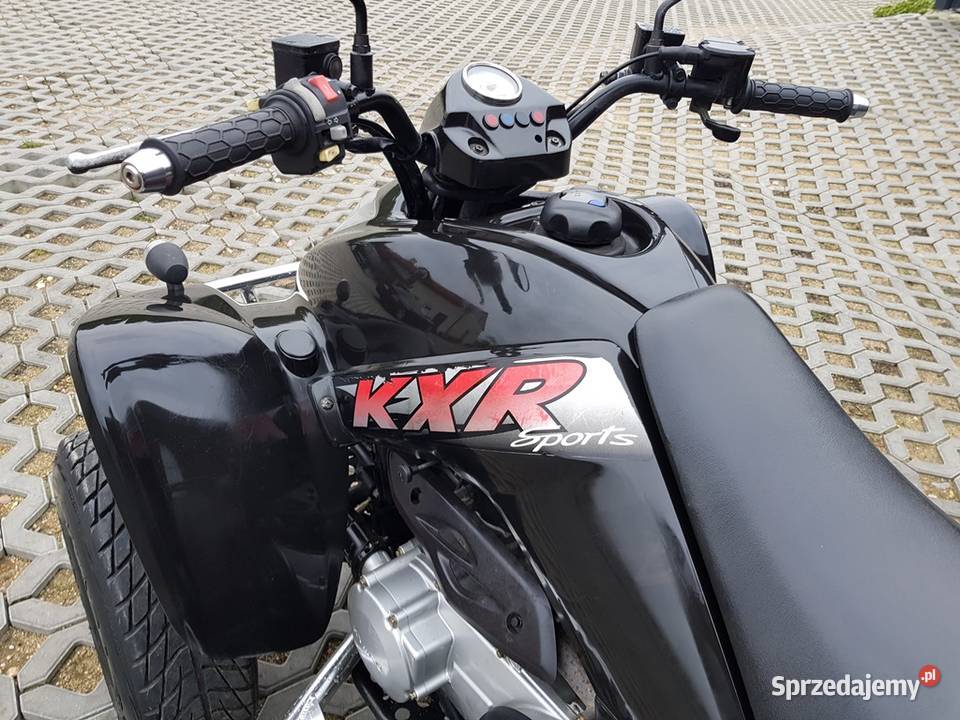 KYMCO KXR 250 SUPER STAN SERWIS DOSTAWA łódzkie Wały A