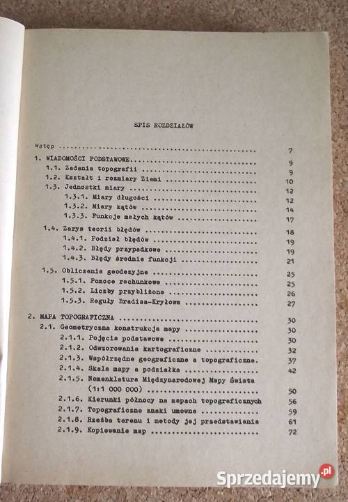 x R Podstawy topografii Różycki