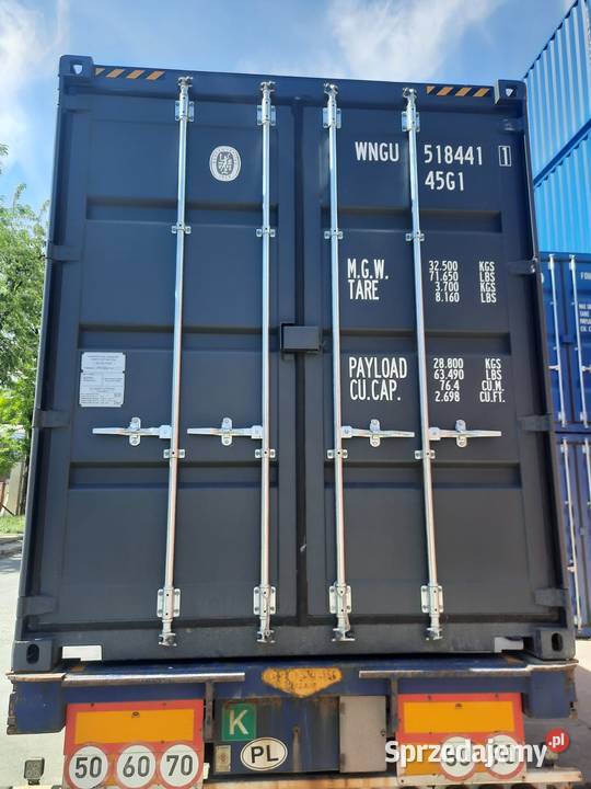 Kontener morski 12m Promocja uszkodzony Magazynowanie łódzkie Łódź