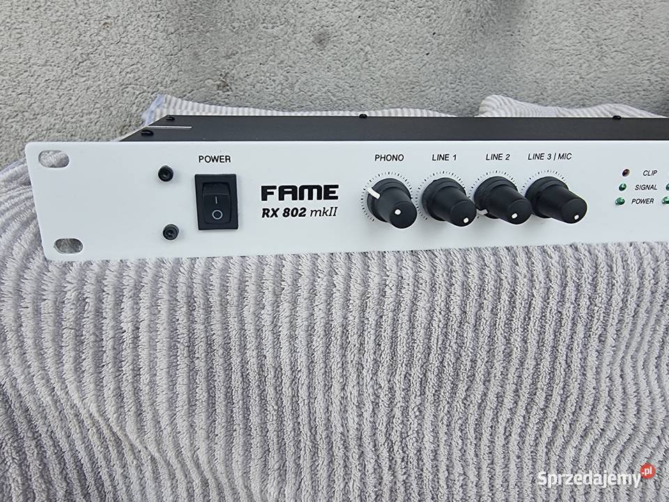 mixer fame rx802 mk2 Sprzęt estradowy, studyjny i DJ-ski Chełm Śląski sprzedam