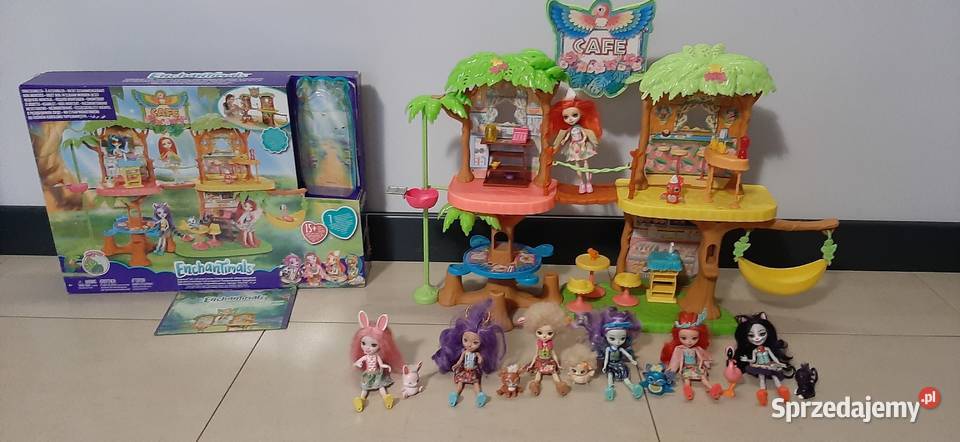 Enchantimals tropikalna kawiarenka 6 lalek Aleksandrów Łódzki