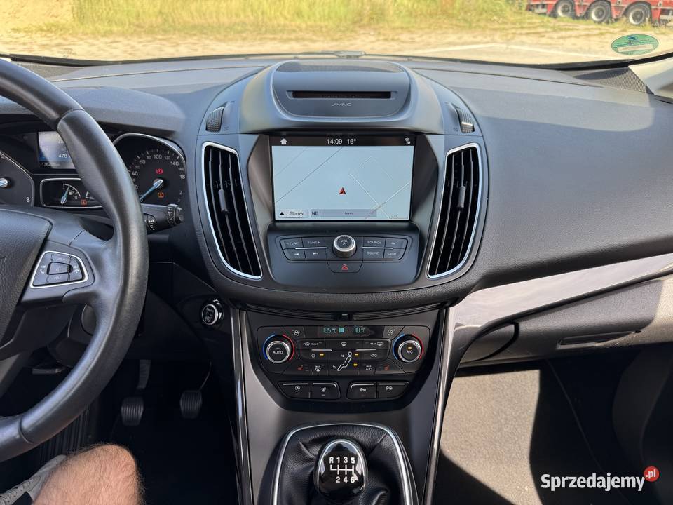 Ford C BENZYNA Klimatronik Tempomat Nawigacja gniazdo SD Konin