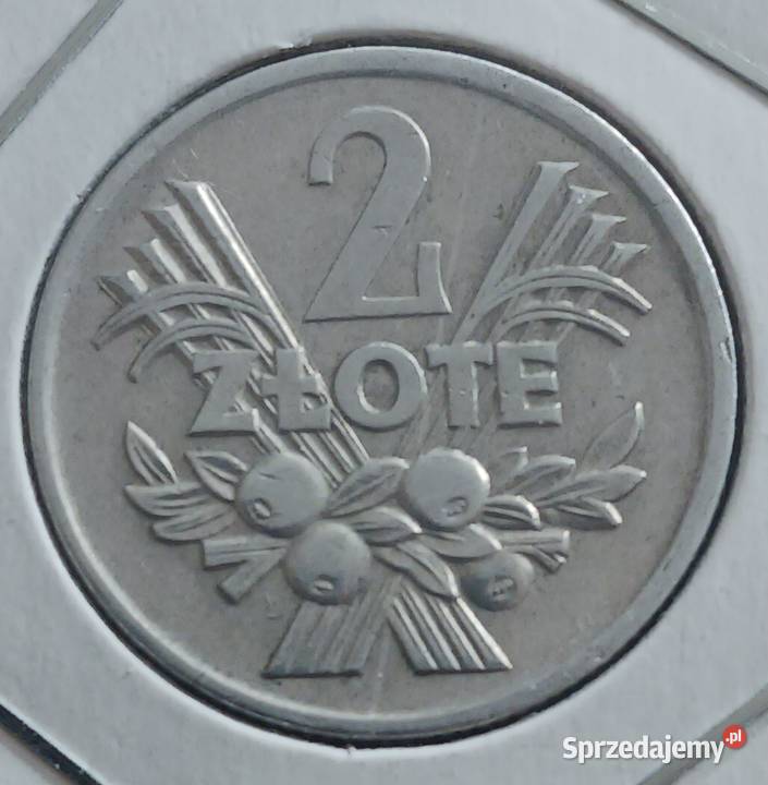 2 Złote Jagody 1970 r wypukła data Konin