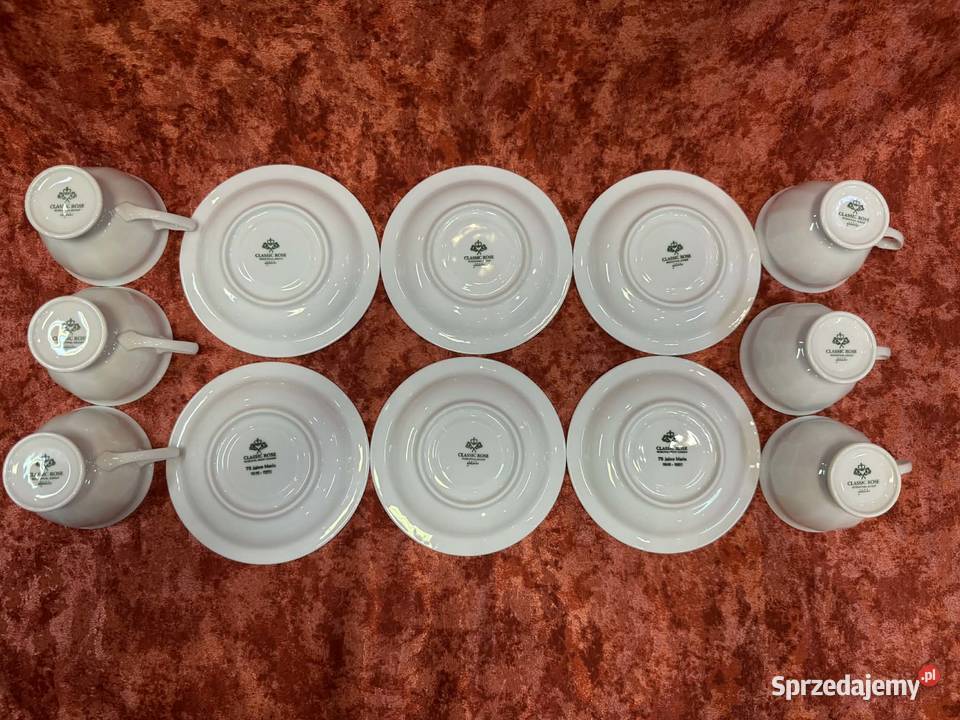 Filizanki do mokki espresso Rosenthal Maria biały Kielce