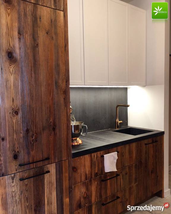 Alldeco meble kuchenne ze starego drewna Warszawa