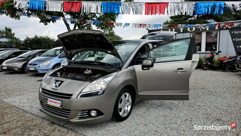 Peugeot 5008 Navi Panorama Head Up 120 16 benz czujnik parkowania Świdnica