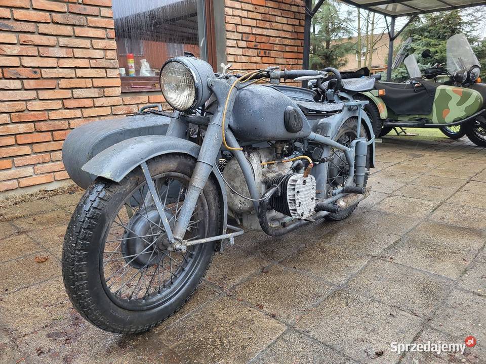 M 72 k 750 kmz imz ural mt mw dniepr Rok produkcji 1947 Motoryzacja Mogilno