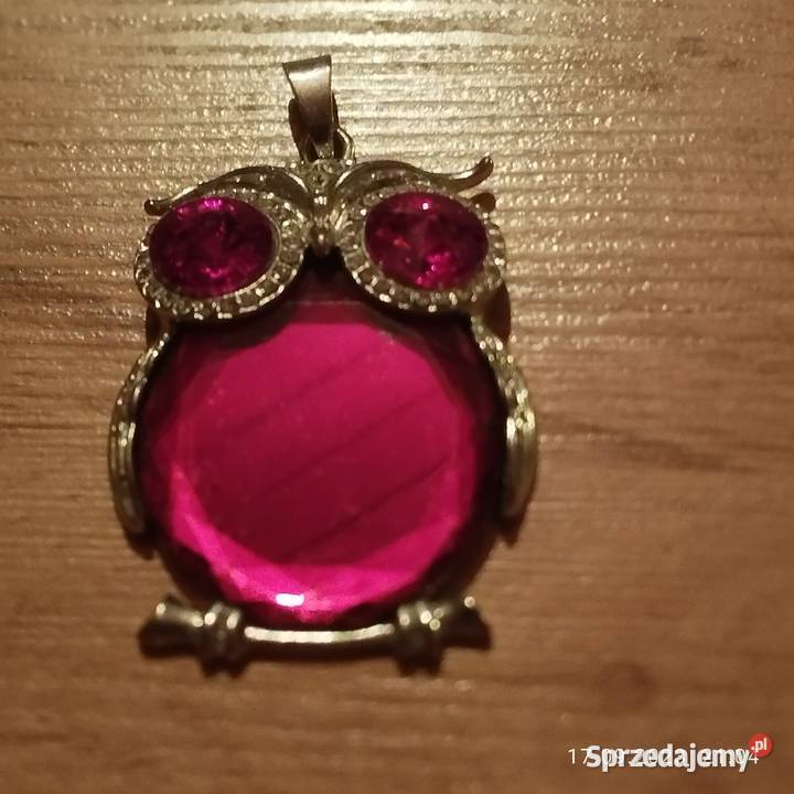 Zawieszka przywieszka o kształcie sowy Gliwice