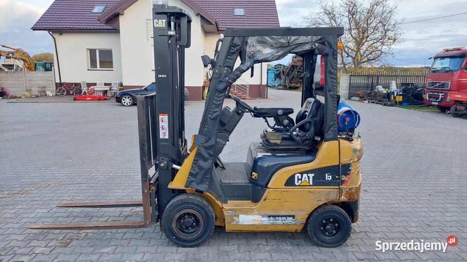 Wózek widłowy Caterpillar GP15N 15t pozycjoner Sochaczew