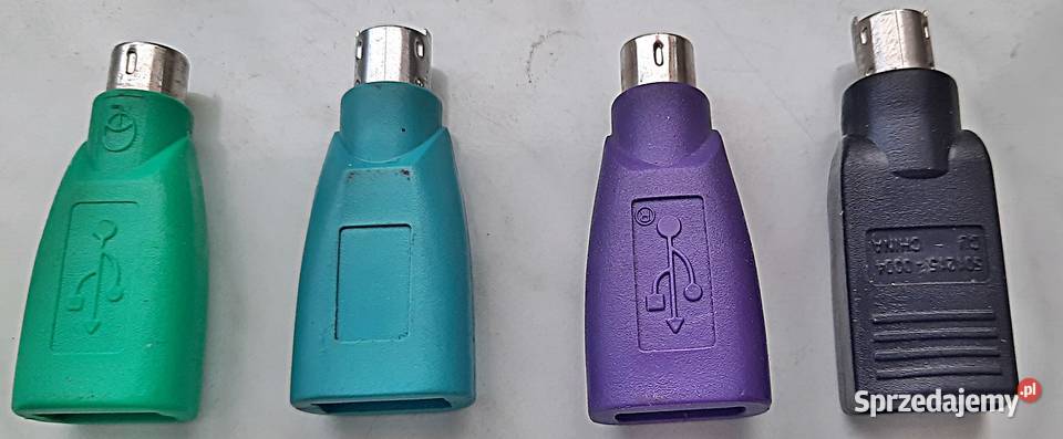 Przejściówka 2 USB mysz klawiatura