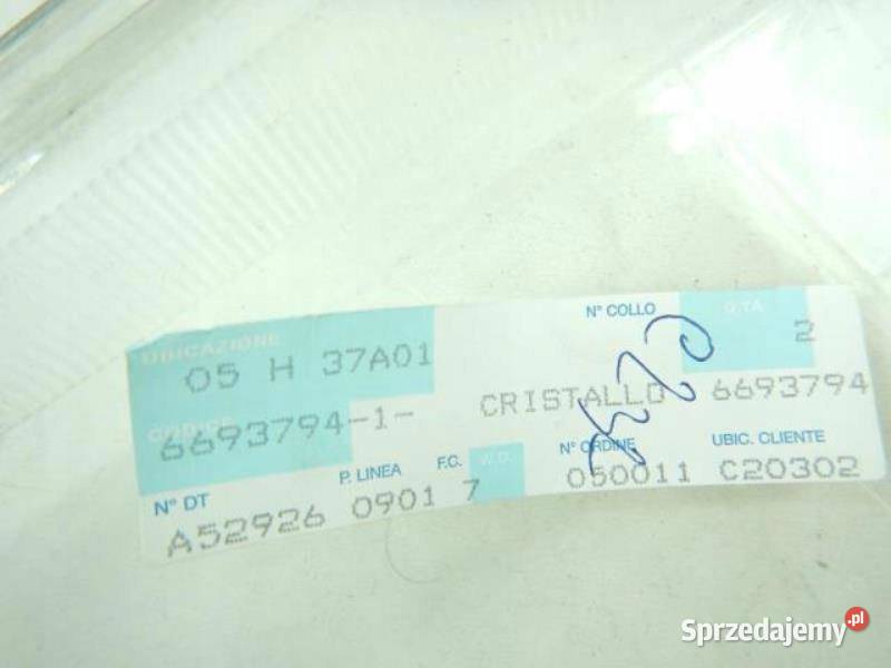 KLOSZ LAMPY LEWY PRZÓD FORD MONDEO 9296