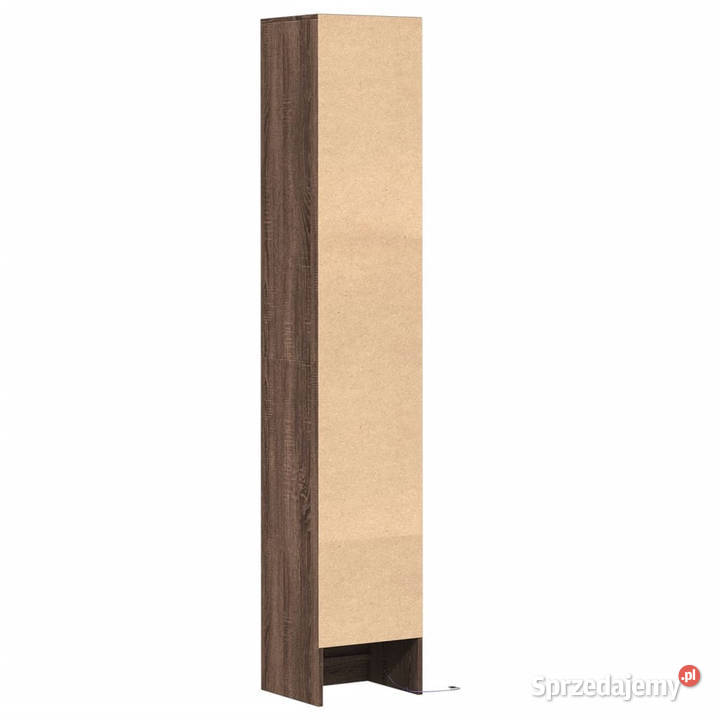 Szafka z LED brązowy dąb 36x325x200 WM852130