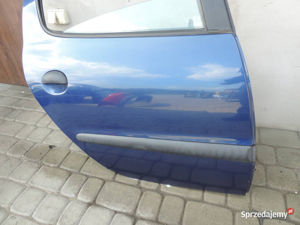 Drzwi Prawy Tył Peugeot 206 5D Rok produkcji 2002 małopolskie Nowy Sącz
