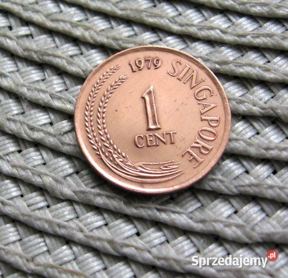 Singapur 1 Cent 1979r Kalisz