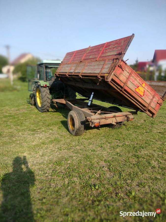 Przyczepa rolnicza wywrotka na trzy strony 65 Sośno sprzedam