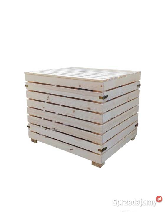 Duży Komopstownik Drewniany z Pokrywą 1200L małopolskie Kraków