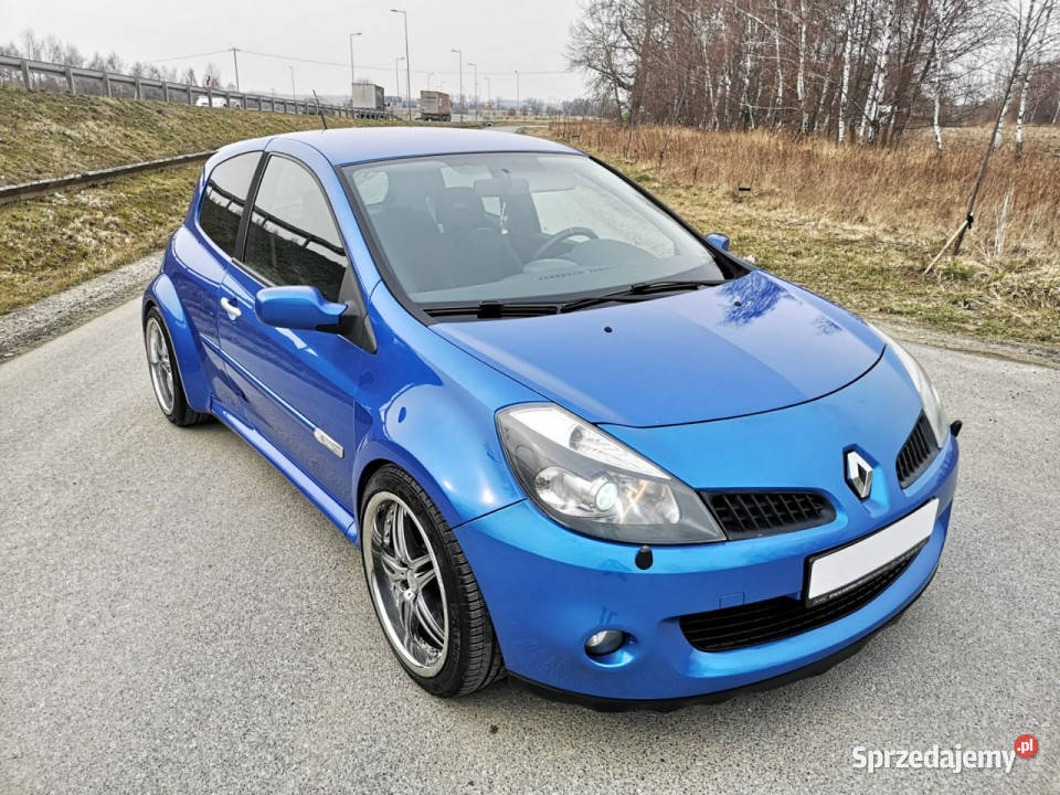 Renault Clio rs evo sport tuning szwajcaria na małopolskie Gdów
