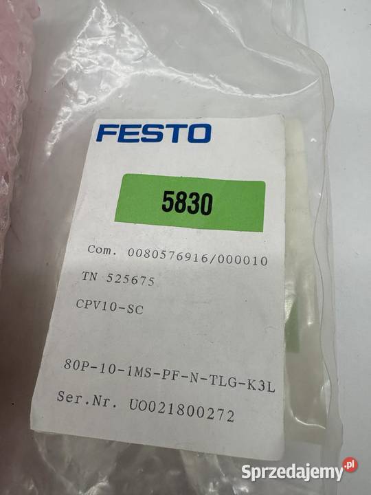 Festo CPVSCMPVI 525675 1x 527562 Valve mazowieckie Warszawa