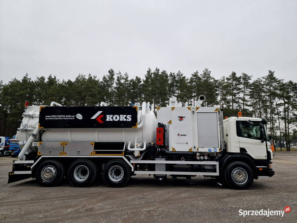 Scania KOKS MultiVac ciśnieniowy z 2 pompami diesel