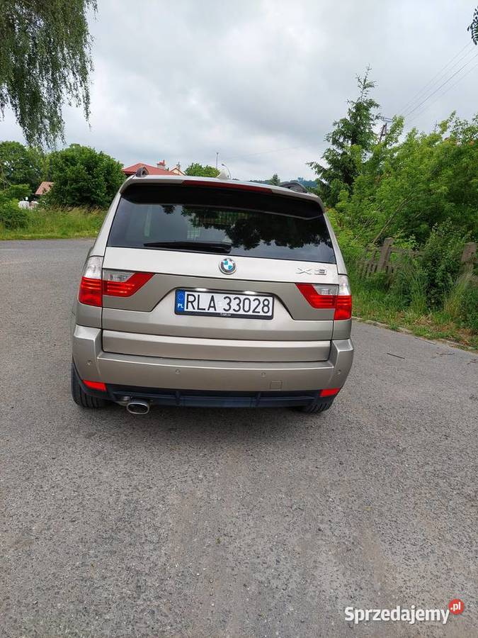 Zadbane BMW X3 2010 20D 177 koni beżowy Czudec