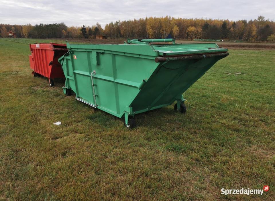 Prasokontener prasa kontener mobilny zamknięty Podskarbice Szlacheckie