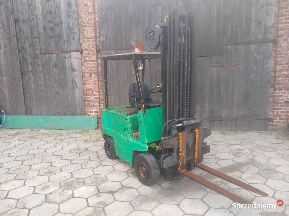 Wózek widłowy triplex diesel rak Linde GPW Wózki widłowe Kobylin