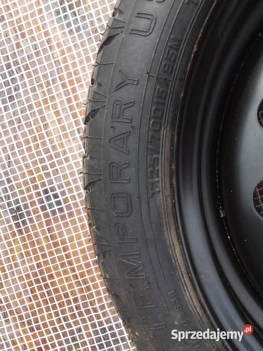 Koło dojazdowe Nissan Note