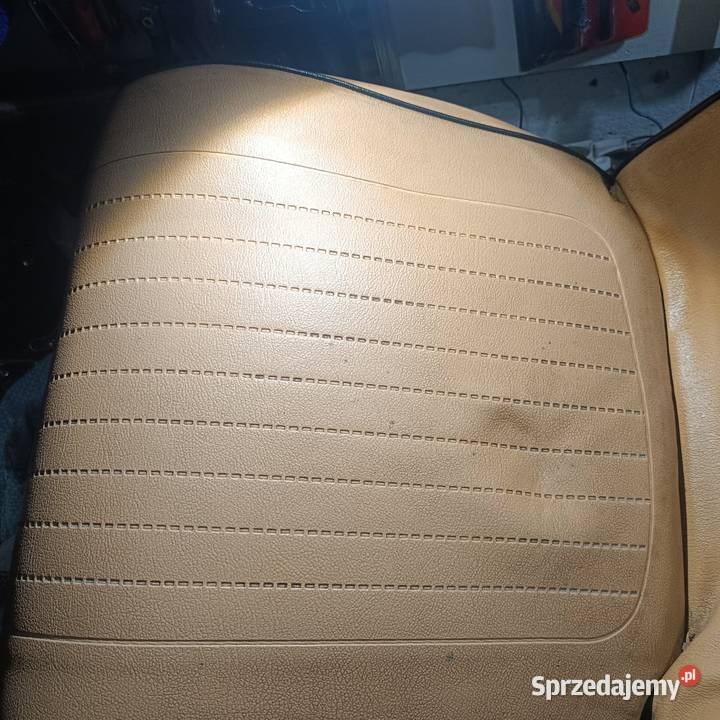 Fiat 126p fotele fotel jasna skaja miodowy podlaskie Bielsk Podlaski